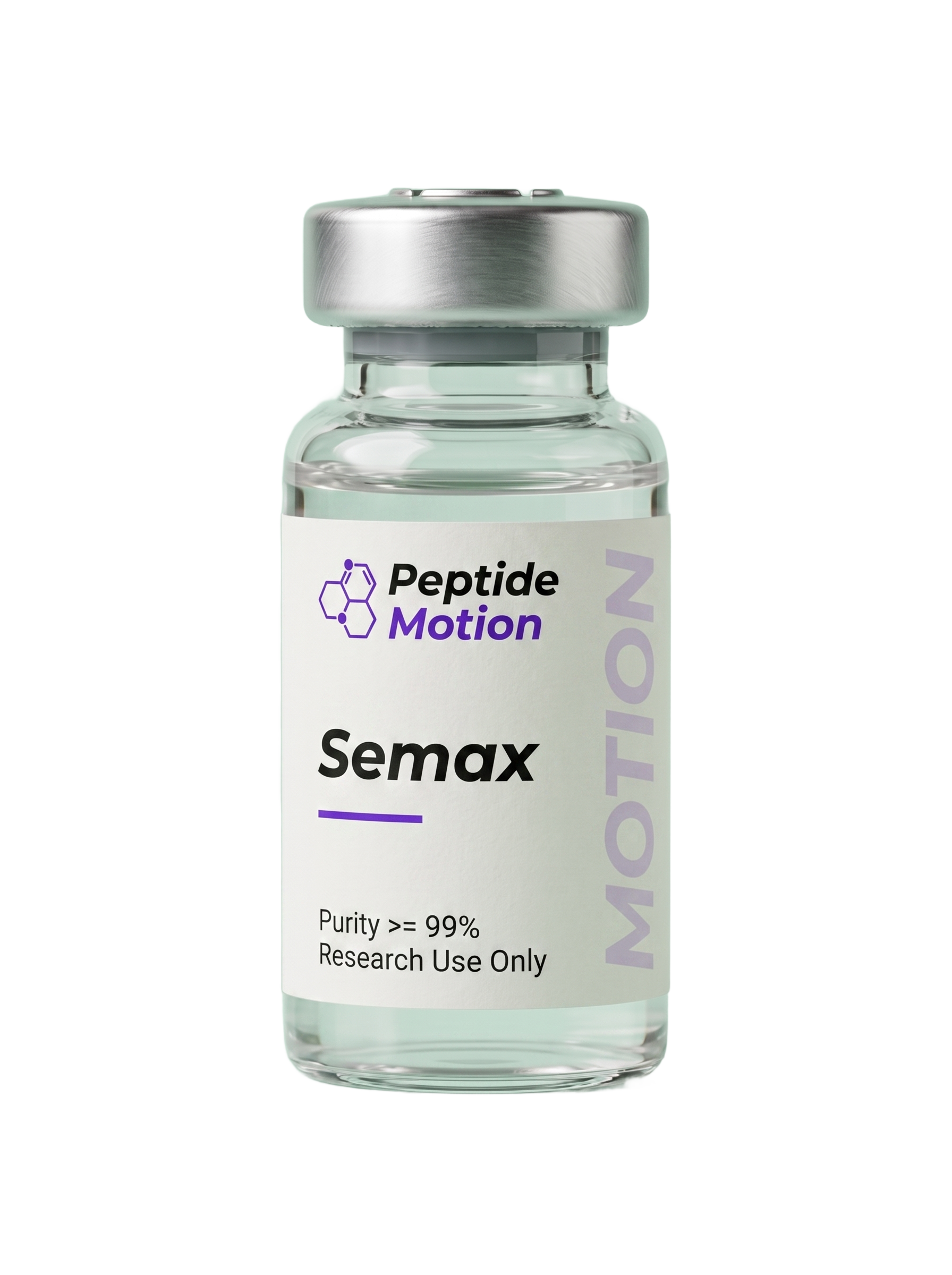 Semax research peptide vial